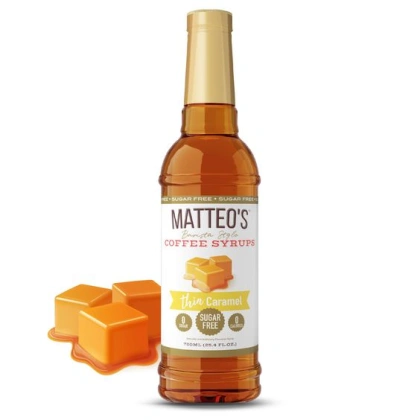 Matteo's Coffee Syrup Sugar Free Coffee Syrup