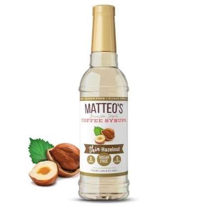 Matteo's Coffee Syrup, Hazelnut