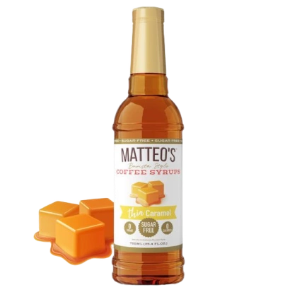 MATTEO'S COFFEE SYRUPS - Sirop à café 750ml